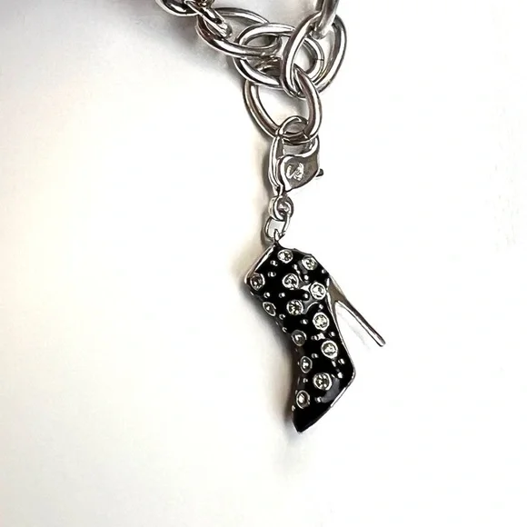Swarovski Black Stiletto Charm - Picture 4 of 15
